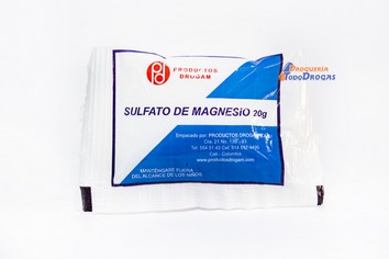 SULFATO DE MAGNESIO (DROGAM) 